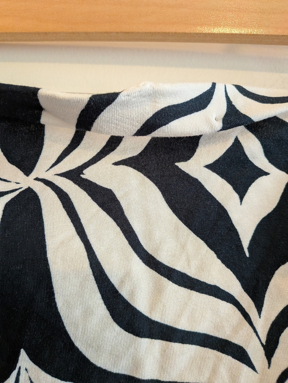Anthropologie Strapless Mixed Animal Print Dress - Black, White, Brown - Picture 5 of 16